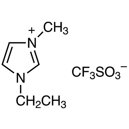 1-Ethyl-3-methylimidazolium Trifluoromethanesulfonate Chemical Structure of 1-Ethyl-3-methylimidazolium Trifluoromethanesulfonate