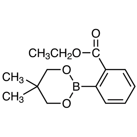 Ethyl 2-(5,5-Dimethyl-1,3,2-dioxaborinan-2-yl)benzoate Chemical Structure of Ethyl 2-(5,5-Dimethyl-1,3,2-dioxaborinan-2-yl)benzoate
