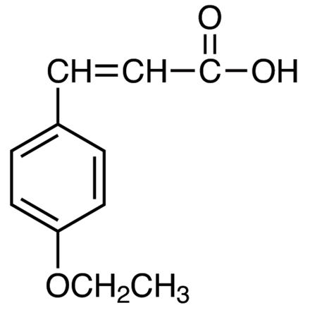 4-Ethoxycinnamic Acid Chemical Structure of 4-Ethoxycinnamic Acid