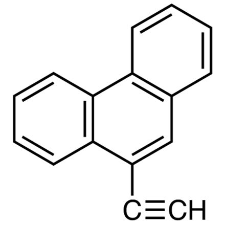 9-Ethynylphenanthrene Chemical Structure of 9-Ethynylphenanthrene