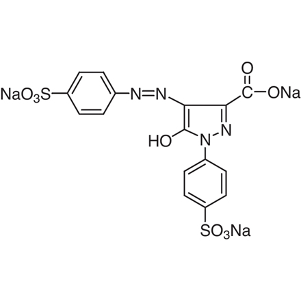 Acid Yellow 23 Chemical Structure of Acid Yellow 23