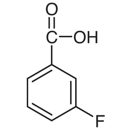 3-Fluorobenzoic Acid Chemical Structure of 3-Fluorobenzoic Acid