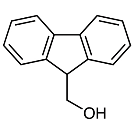 9-Fluorenylmethanol Chemical Structure of 9-Fluorenylmethanol