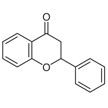 Flavanone Chemical Structure of Flavanone