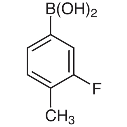 3-Fluoro-4-methylphenylboronic Acid (contains varying amounts of Anhydride) Chemical Structure of 3-Fluoro-4-methylphenylboronic Acid (contains varying amounts of Anhydride)