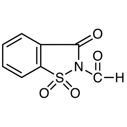 N-Formylsaccharin Chemical Structure of N-Formylsaccharin