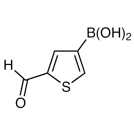 (5-Formylthiophen-3-yl)boronic Acid (contains varying amounts of Anhydride) Chemical Structure of (5-Formylthiophen-3-yl)boronic Acid (contains varying amounts of Anhydride)