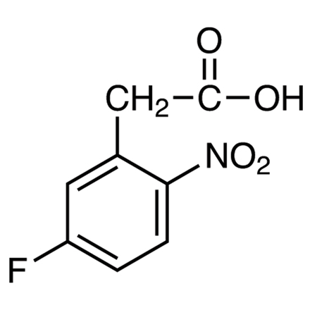 5-Fluoro-2-nitrophenylacetic Acid Chemical Structure of 5-Fluoro-2-nitrophenylacetic Acid