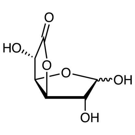 D-Glucurono-6,3-lactone Chemical Structure of D-Glucurono-6,3-lactone