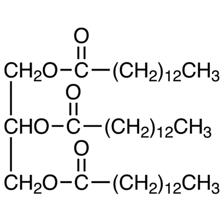 Trimyristin Chemical Structure of Trimyristin