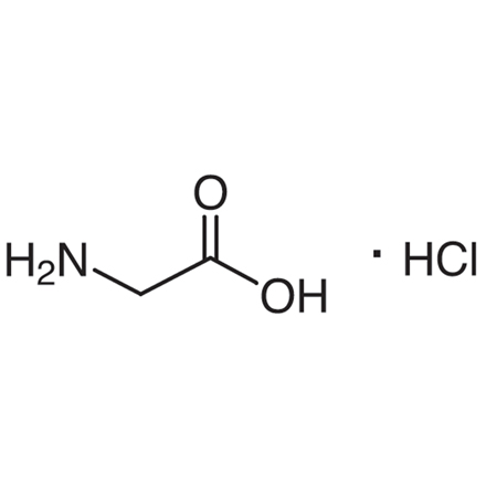 Glycine Hydrochloride Chemical Structure of Glycine Hydrochloride