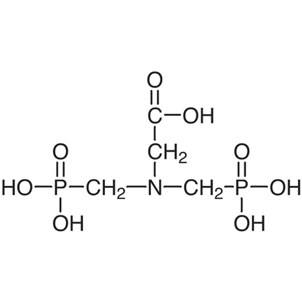 Glycine-N,N-bis(methylenephosphonic Acid) Chemical Structure of Glycine-N,N-bis(methylenephosphonic Acid)