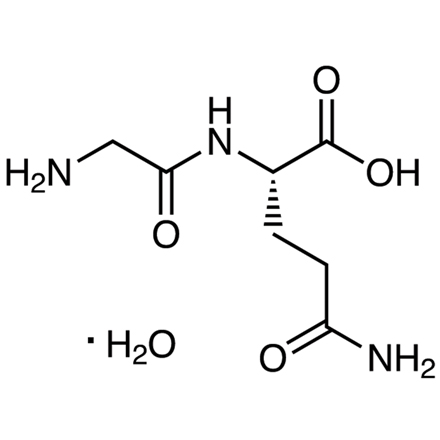 Glycyl-L-glutamine Monohydrate Chemical Structure of Glycyl-L-glutamine Monohydrate