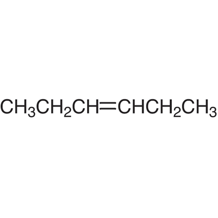 3-Hexene (cis- and trans- mixture) Chemical Structure of 3-Hexene (cis- and trans- mixture)