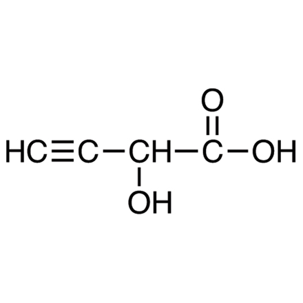 2-Hydroxy-3-butynoic Acid Chemical Structure of 2-Hydroxy-3-butynoic Acid
