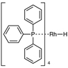 Thumbnail of Hydridotetrakis(triphenylphosphine)rhodium(I)