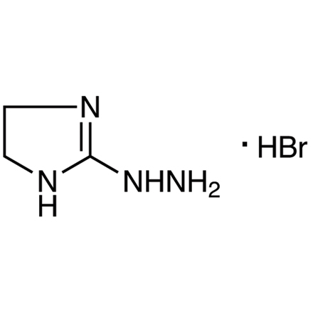 2-Hydrazino-2-imidazoline Hydrobromide Chemical Structure of 2-Hydrazino-2-imidazoline Hydrobromide