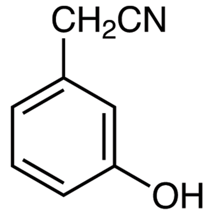 (3-Hydroxyphenyl)acetonitrile Chemical Structure of (3-Hydroxyphenyl)acetonitrile