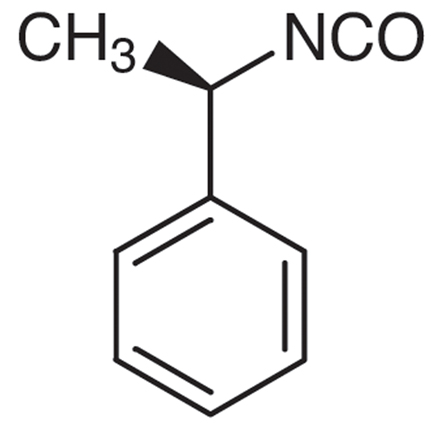(R)-(+)-alpha-Methylbenzyl Isocyanate Chemical Structure of (R)-(+)-alpha-Methylbenzyl Isocyanate