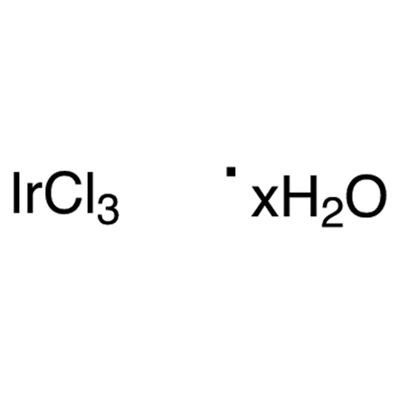 Iridium(III) Chloride Hydrate Chemical Structure of Iridium(III) Chloride Hydrate