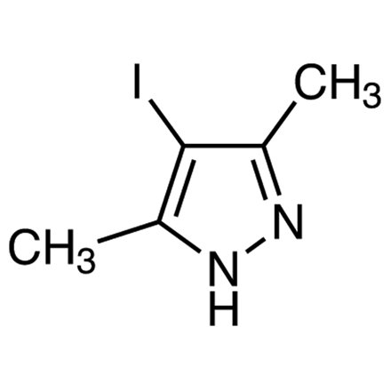 4-Iodo-3,5-dimethylpyrazole Chemical Structure of 4-Iodo-3,5-dimethylpyrazole