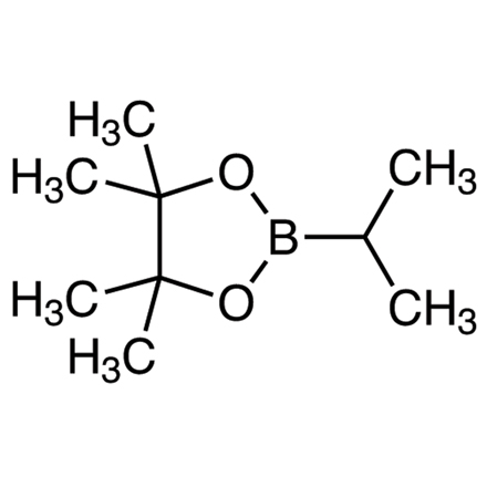 2-Isopropyl-4,4,5,5-tetramethyl-1,3,2-dioxaborolane Chemical Structure of 2-Isopropyl-4,4,5,5-tetramethyl-1,3,2-dioxaborolane