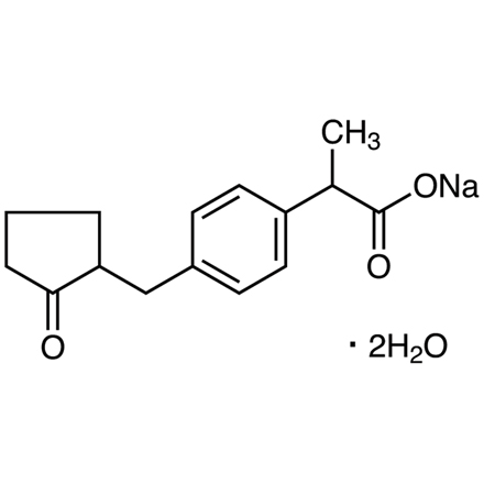 Loxoprofen Sodium Salt Dihydrate Chemical Structure of Loxoprofen Sodium Salt Dihydrate