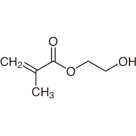 2-Hydroxyethyl Methacrylate (stabilized with MEHQ) Chemical Structure of 2-Hydroxyethyl Methacrylate (stabilized with MEHQ)