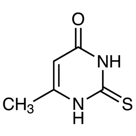 6-Methyl-2-thiouracil Chemical Structure of 6-Methyl-2-thiouracil
