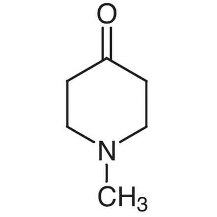 1-Methyl-4-piperidone Chemical Structure of 1-Methyl-4-piperidone