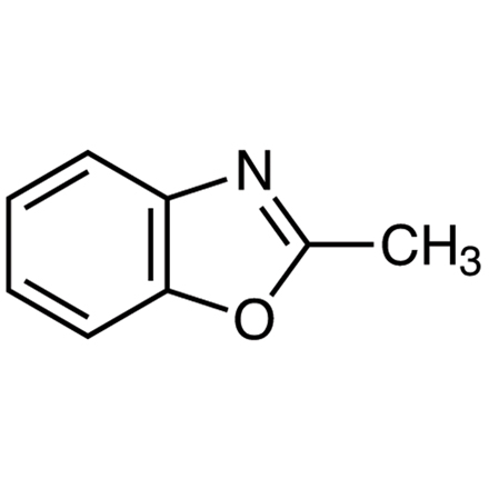 2-Methylbenzoxazole Chemical Structure of 2-Methylbenzoxazole