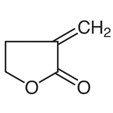 alpha-Methylene-gamma-butyrolactone (stabilized with 2,6-Di-tert-butyl-p-cresol) Chemical Structure of alpha-Methylene-gamma-butyrolactone (stabilized with 2,6-Di-tert-butyl-p-cresol)