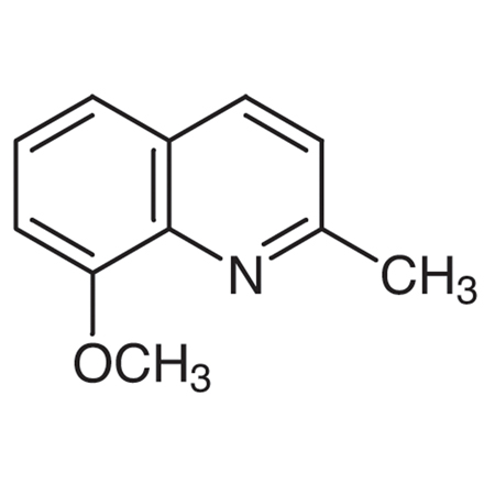 8-Methoxy-2-methylquinoline Chemical Structure of 8-Methoxy-2-methylquinoline