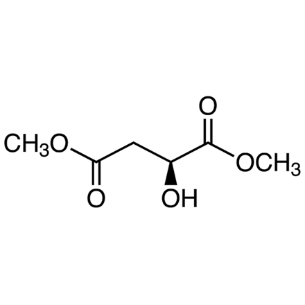 Dimethyl L-(-)-Malate Chemical Structure of Dimethyl L-(-)-Malate