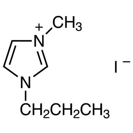 1-Methyl-3-propylimidazolium Iodide Chemical Structure of 1-Methyl-3-propylimidazolium Iodide