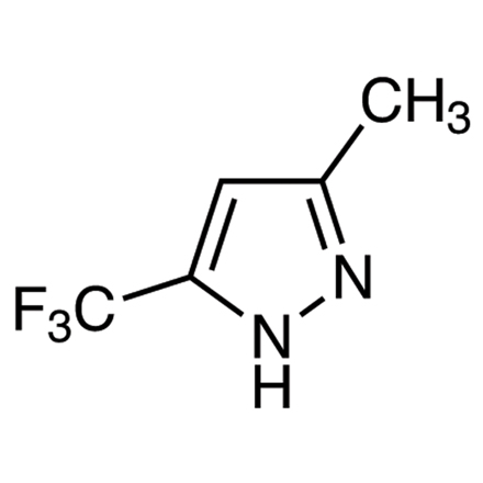 3-Methyl-5-(trifluoromethyl)pyrazole Chemical Structure of 3-Methyl-5-(trifluoromethyl)pyrazole