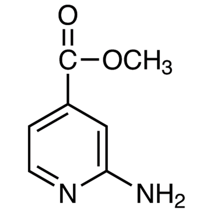 Methyl 2-Aminoisonicotinate Chemical Structure of Methyl 2-Aminoisonicotinate
