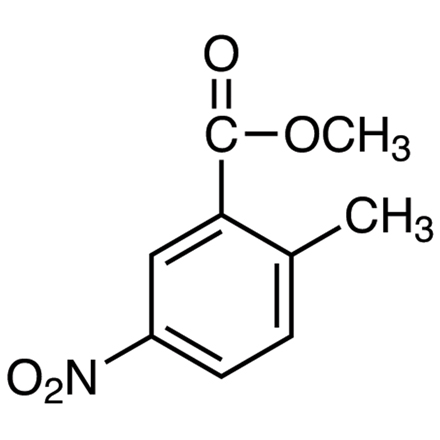 Methyl 2-Methyl-5-nitrobenzoate Chemical Structure of Methyl 2-Methyl-5-nitrobenzoate