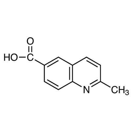 2-Methylquinoline-6-carboxylic Acid Chemical Structure of 2-Methylquinoline-6-carboxylic Acid
