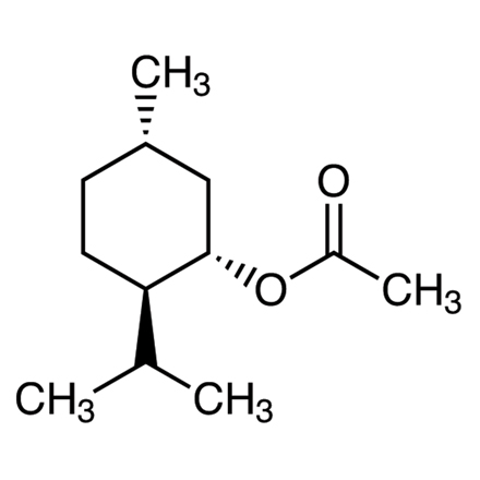(+)-Menthyl Acetate Chemical Structure of (+)-Menthyl Acetate