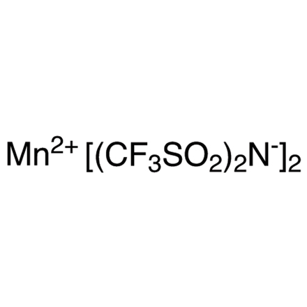 Manganese(II) Bis(trifluoromethanesulfonyl)imide Chemical Structure of Manganese(II) Bis(trifluoromethanesulfonyl)imide