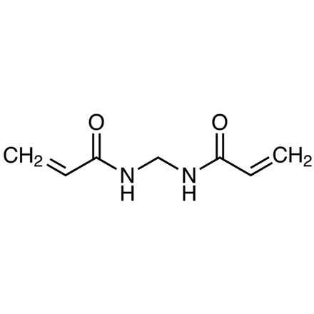 N,N'-Methylenebisacrylamide Chemical Structure of N,N'-Methylenebisacrylamide