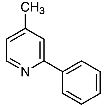 4-Methyl-2-phenylpyridine Chemical Structure of 4-Methyl-2-phenylpyridine