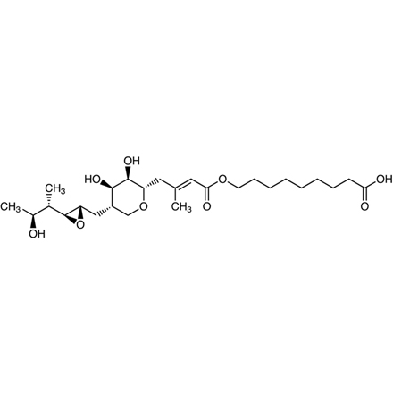 Mupirocin Chemical Structure of Mupirocin