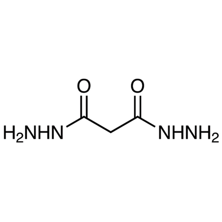 Malonic Acid Dihydrazide Chemical Structure of Malonic Acid Dihydrazide