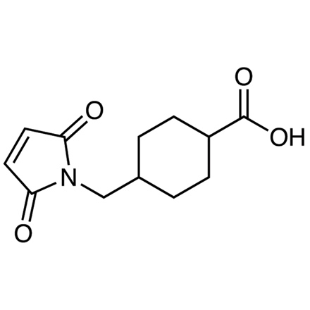 4-(N-Maleimidomethyl)cyclohexane-1-carboxylic Acid Chemical Structure of 4-(N-Maleimidomethyl)cyclohexane-1-carboxylic Acid