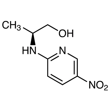 (S)-(-)-N-(5-Nitro-2-pyridyl)alaninol Chemical Structure of (S)-(-)-N-(5-Nitro-2-pyridyl)alaninol