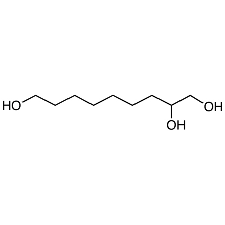 1,2,9-Nonanetriol Chemical Structure of 1,2,9-Nonanetriol