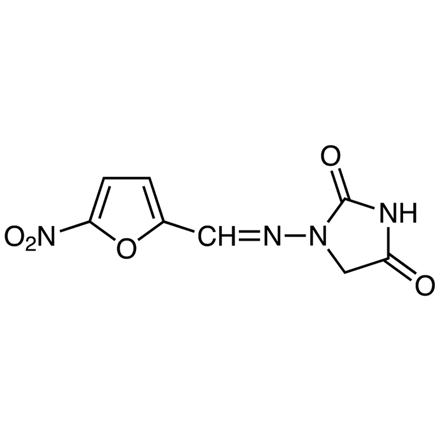 Nitrofurantoin Chemical Structure of Nitrofurantoin