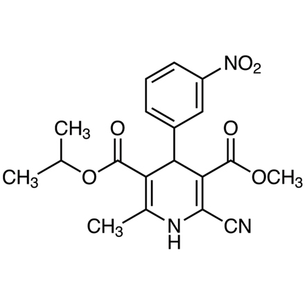 Nilvadipine Chemical Structure of Nilvadipine